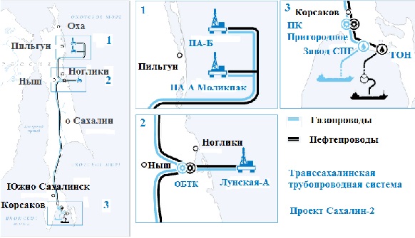 Схема киринского месторождения