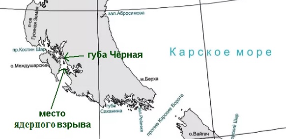 Белушья губа карта